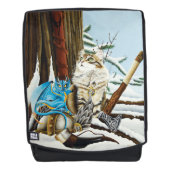 Sac À Dos Viking Cat Blue Dragon (Devant)