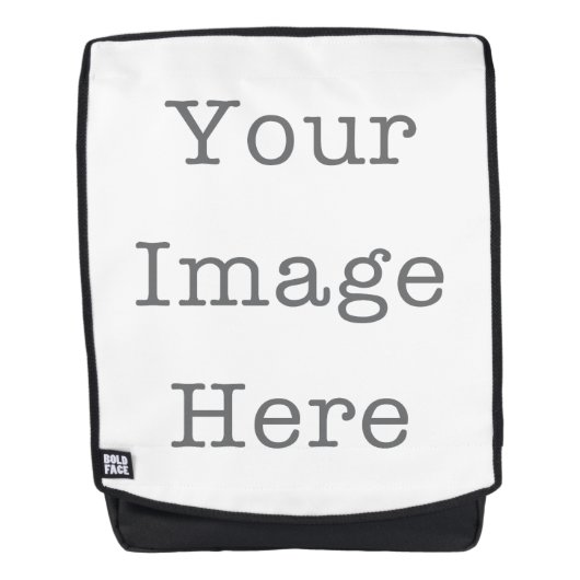 Sac À Dos Votre image ici (Devant)