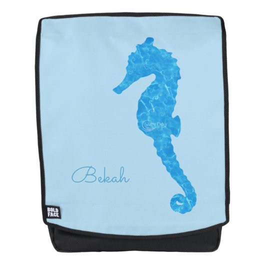 Sac À Dos Water Baby - Water Seahorse Backpack (Devant)