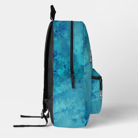 Sac à dos West Coast Shell - Coral Blue (Gauche)