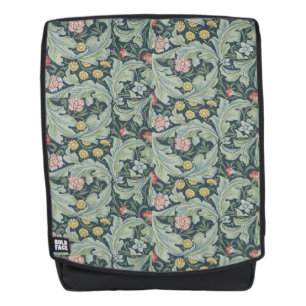 Sac À Dos William Morris Leicester Carnation des fleurs Feui