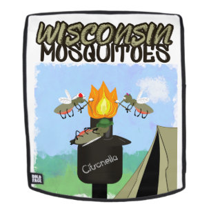 Sac À Dos Wisconsin Mosquitoes Cartoon