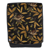 Sac À Dos Wrens et cors sur noir (Devant)