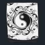 Sac À Dos Yin & Yang Symbol Black and White Tattoo Style<br><div class="desc">Decorative Ying Yang Symbol Psychedelic Black and White Tattoo Style Art Design. Originally created with Hi Quality Vector Graphic Art Copyright BluedakArt TheChameleonArt.</div>
