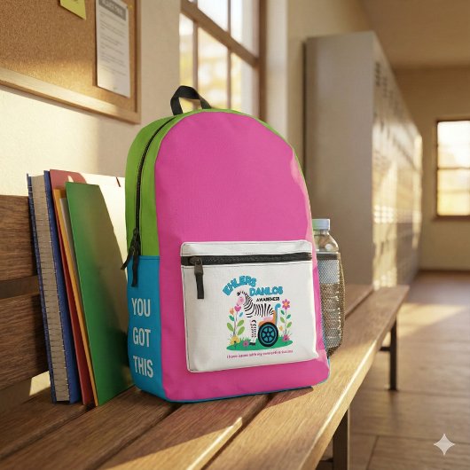 Sac à dos Zebra Sensibilisation EDS