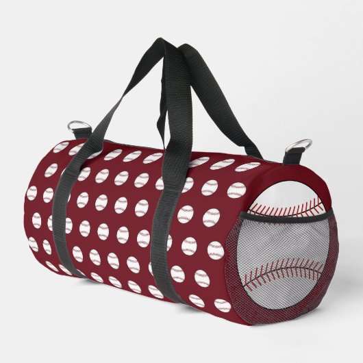 Sac à double baseball rouge (Coin droit)