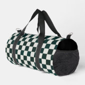 Sac à double blanc noir personnalisé (Coin droit)