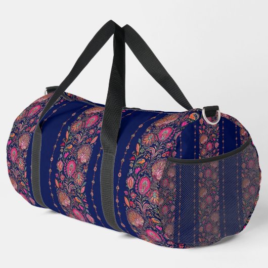 Sac à double couleur bleu et rose chic (Coin droit)