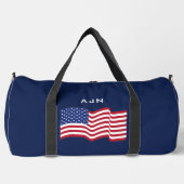 Sac à double drapeau américain monogramme (Recto)