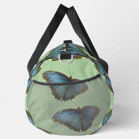 Sac à double Motif pour papillon bleu Morpho (Droite)