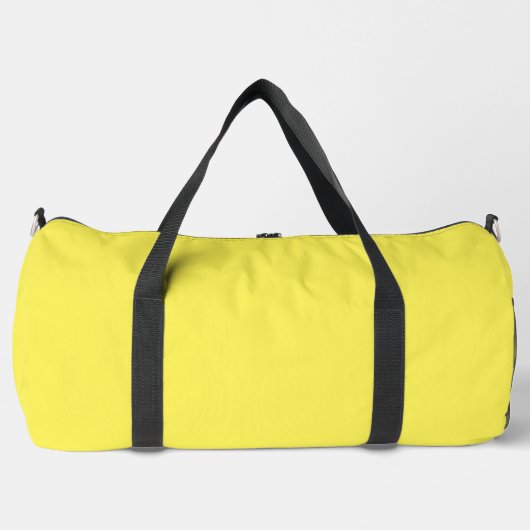 Sac à double pour affaires minimaliste jaune (Recto)