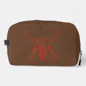 Sac à double Red Ghost Dance Buffalo marron (Recto)
