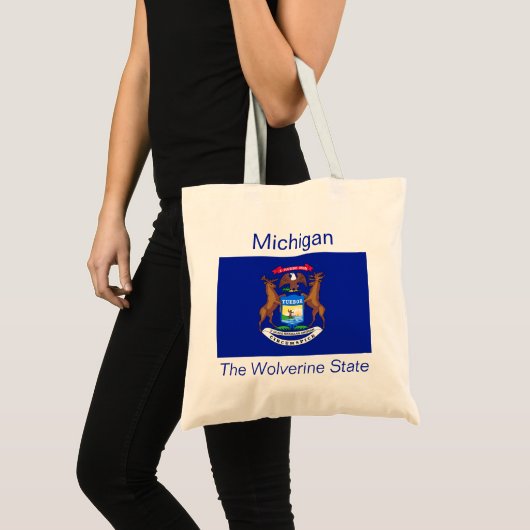 Sac à drapeau du Michigan (Devant (produit))