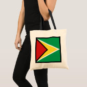 Sac à drapeau Guyana (Devant (produit))