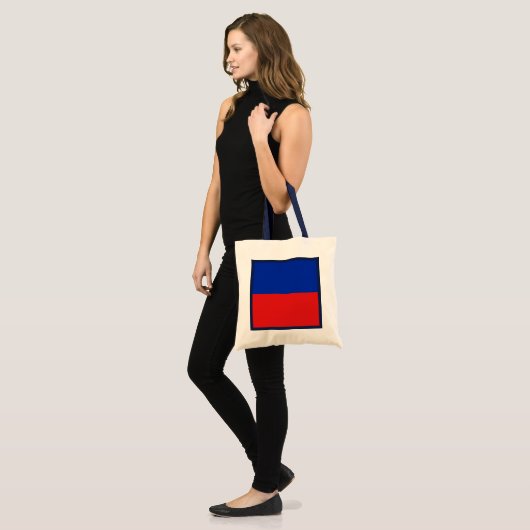 Sac à drapeau Haïti (Devant (modèle))