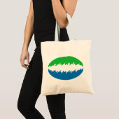 Sac à drapeau national Sierra Leone (Devant (produit))