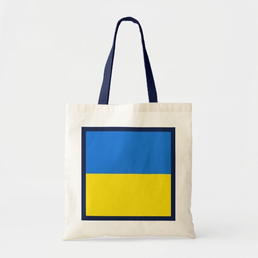 Sac à drapeau ukrainien (Devant)
