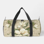 Sac à duffel à impression florale Magnolia (Verso)