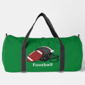 Sac à duffel de conception de football (Recto)