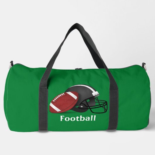 Sac à duffel de conception de football (Recto)