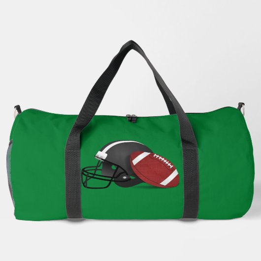 Sac à duffel de conception de football (Verso)