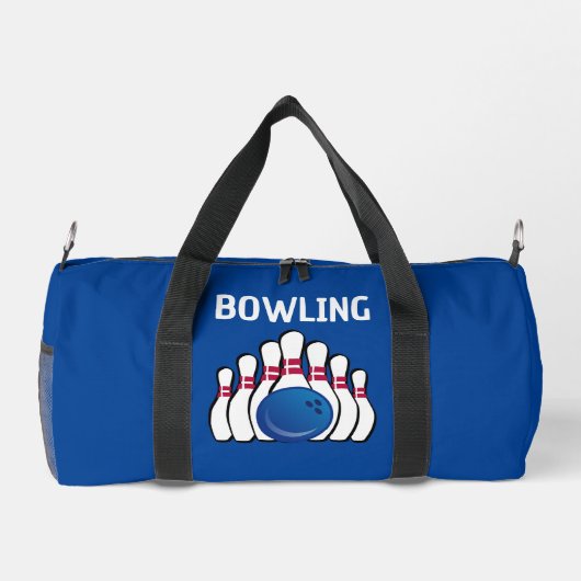 Sac à duffel design Bowling (Verso)