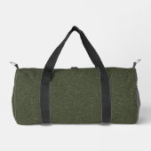 Sac à duffel vert mousse - personnalisable (Recto)