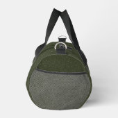 Sac à duffel vert mousse - personnalisable (Droite)