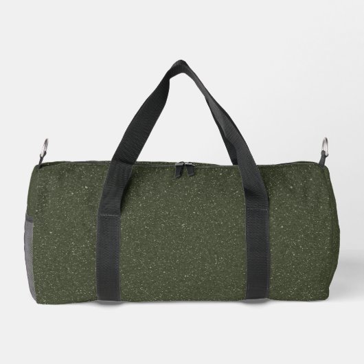 Sac à duffel vert mousse - personnalisable (Verso)