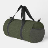 Sac à duffel vert mousse - personnalisable (Coin droit)