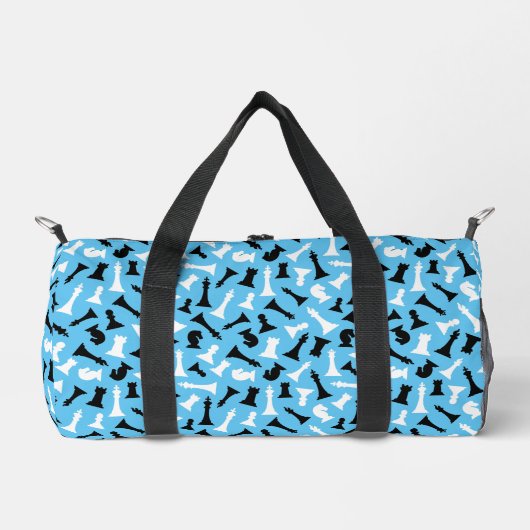 Sac à duffet design pour pièces d'échecs (Recto)