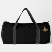 Sac à duffet noir Gold Thor Hammer (Recto)