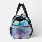 Sac à duffle personnalisé de 19 po - Fleur aquarel (Droite)