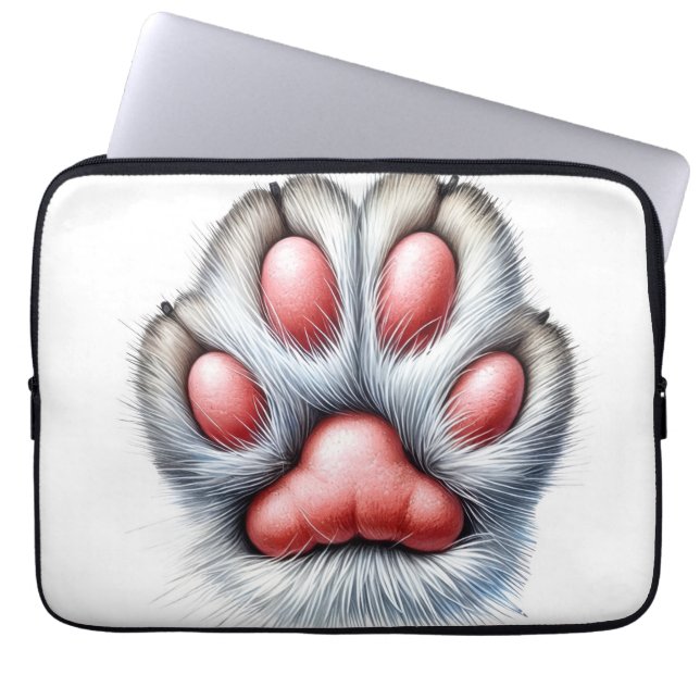 Sac à électronique en forme de griffe de chat – Mi (Devant)