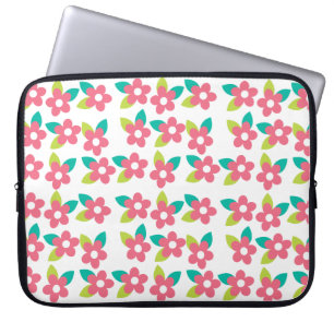Sac À Électronique Fleur Rose