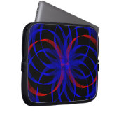 Sac À Électronique Géométrique Double Myrtille (Devant droit)