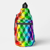 Sac à élingue (ao) - Illusion des blocs arc-en-cie (Recto)