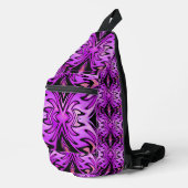 Sac à élingue de flamme Lilac Tribe Rétro (Coin droit)