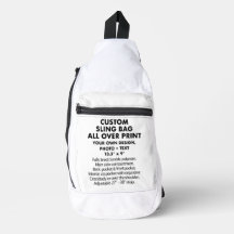 Sac à élingue personnalisé sur impression
