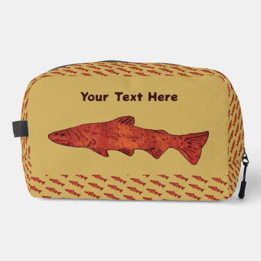 Sac à élingue rustique de truite (Recto)