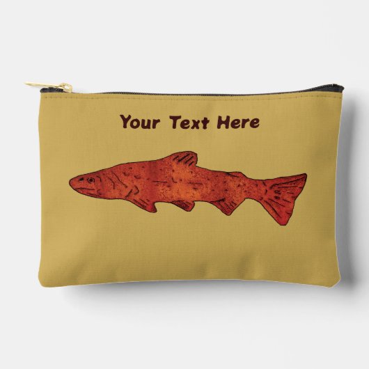 Sac à élingue rustique de truite (Recto)