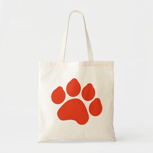 Sac à Empreintes de pattes rouges (Devant)
