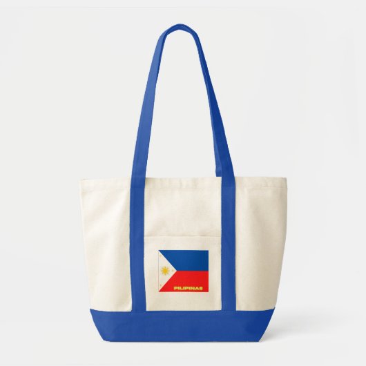 Sac à épaule avec drapeau des Philippines imprimé (Devant)