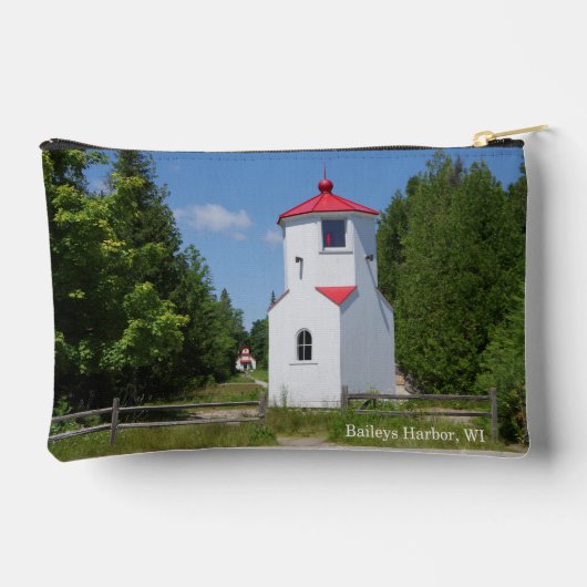 Sac à fermeture éclair Baileys Harbour Range Light (Verso)