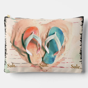 Sac À Fermeture Éclair De Plage Salt Sun Sole Flip