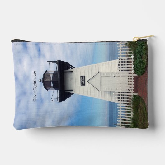 Sac à fermeture éclair du phare d'Olcott (Verso)