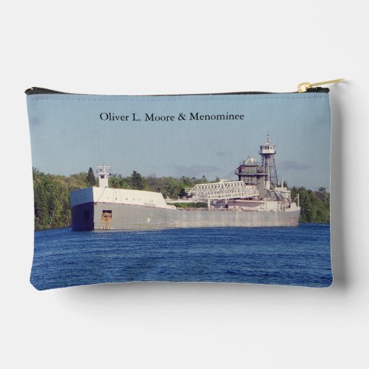 Sac à fermeture éclair Oliver L. Moore & Menominee (Verso)