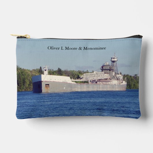 Sac à fermeture éclair Oliver L. Moore & Menominee (Recto)