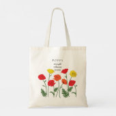 Sac à fleurs du mois de naissance du Poppy August (Dos)