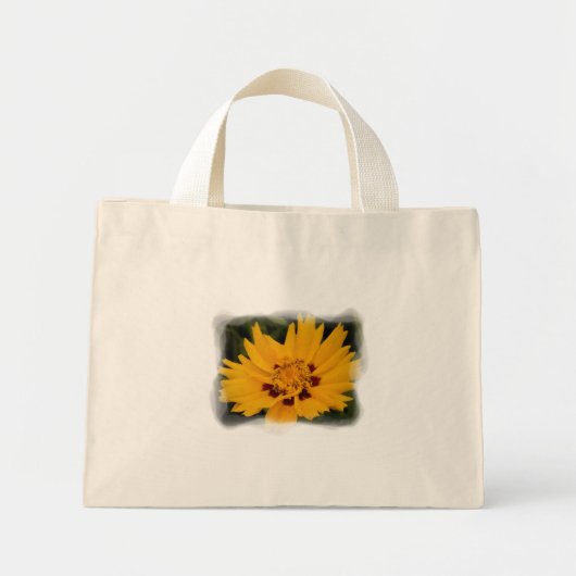 Sac à fleurs jaune (Devant)